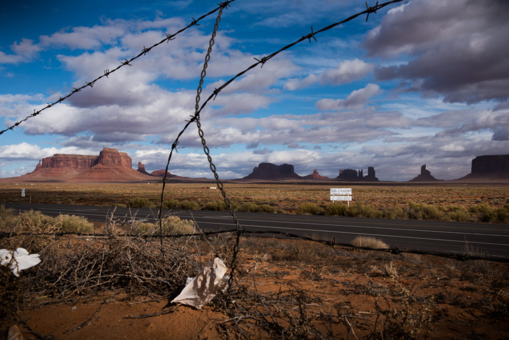 Monument Valley, land of John Wayne Westerns and home to the Navajo.